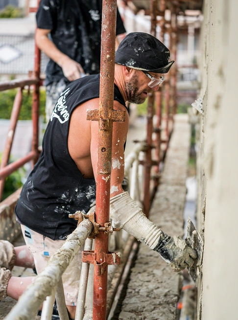 Plastering